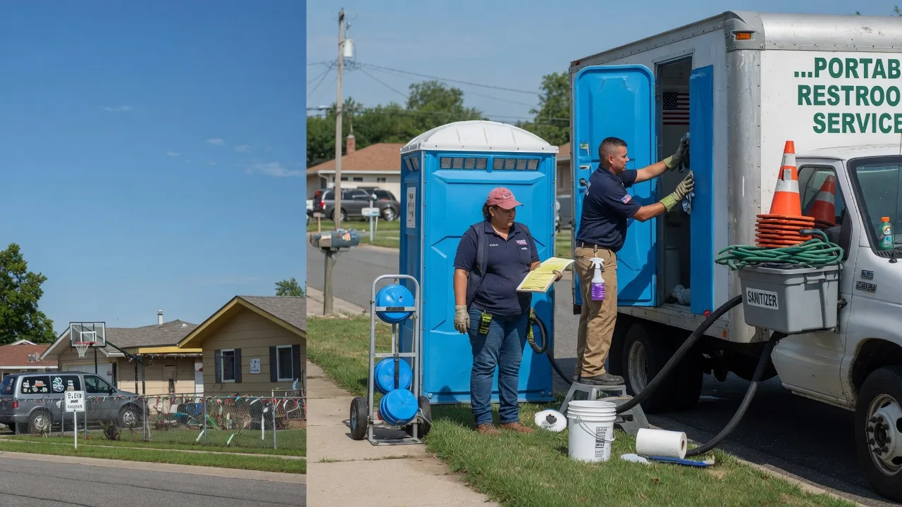 Portable Toilet Rental in Pittsville, WI near me
